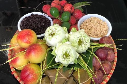 Ngắm những mâm cỗ cúng Tết Đoan ngọ đẹp như tranh