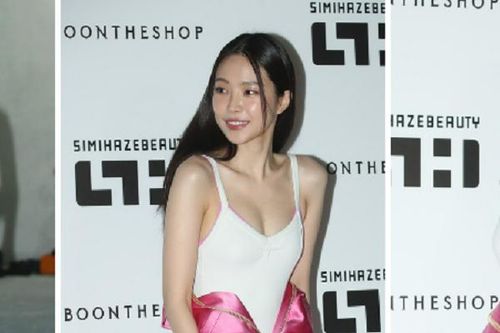 Trang phục lạ mắt của 'bình hoa di động' Son Na Eun