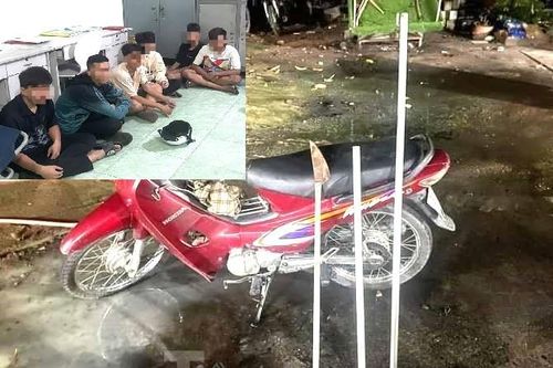 Tóm gọn nhóm cướp nhí cùng hung khí tại Bình Dương