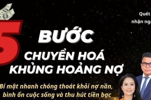 5 bước chuyển hóa khủng hoảng nợ để thu hút tiền bạc và đạt được sự thịnh vượng trong tương lai