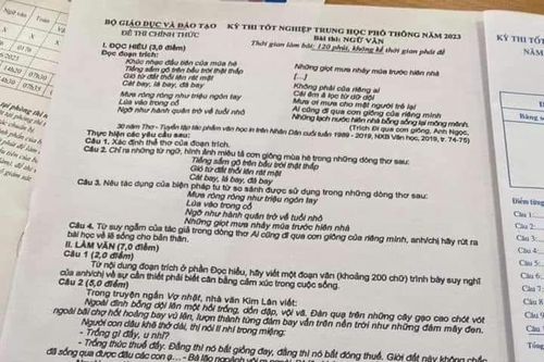 Cục An ninh chính trị nội bộ xác định manh mối nơi phát tán đề thi môn Ngữ Văn