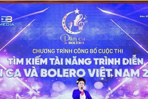 Tìm kiếm tài năng trình diễn Dân ca và Bolero: Người chiến thắng nhận giải thưởng 1 tỷ đồng