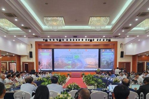 Hội thảo quốc tế 'Phát huy giá trị Di sản thế giới VQG Phong Nha - Kẻ Bàng trong xu thế hội nhập và phát triển bền vững'.