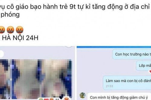 Mẹ cháu bé 9 tuổi nghi bị cô giáo bạo hành bầm tím người nói gì?