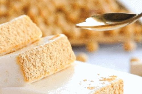 Cách cực dễ làm bánh sữa đậu nành mát lạnh mềm mượt thơm ngon