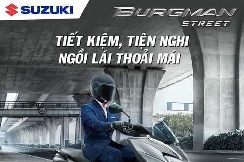 Bảng giá xe máy hãng Suzuki mới nhất tháng 7/2023