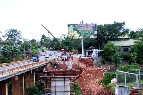 Xác minh đơn vị thi công vi phạm công trình thủy văn Quốc gia