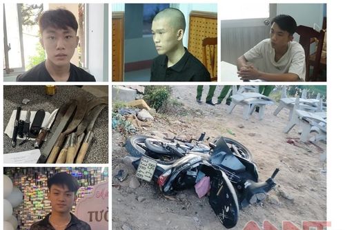 Bắt nhóm thanh niên chạy xe máy đuổi chém làm chết người