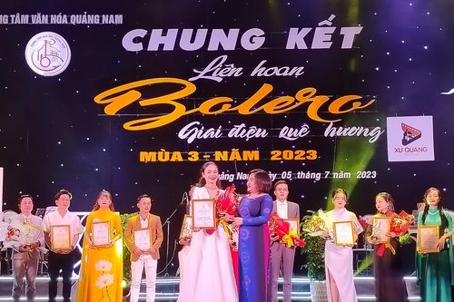Chung kết Liên hoan Bolero - Giai điệu quê hương tỉnh Quảng Nam