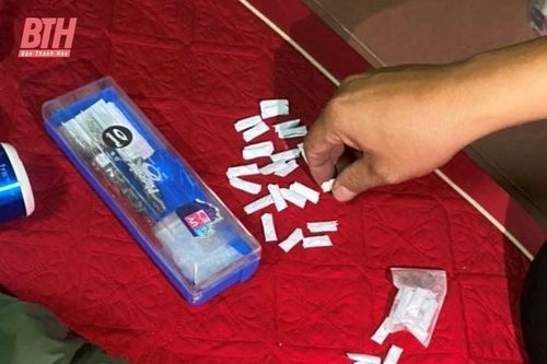 Công an huyện Như Xuân bắt 2 đối tượng mua bán trái phép chất ma túy