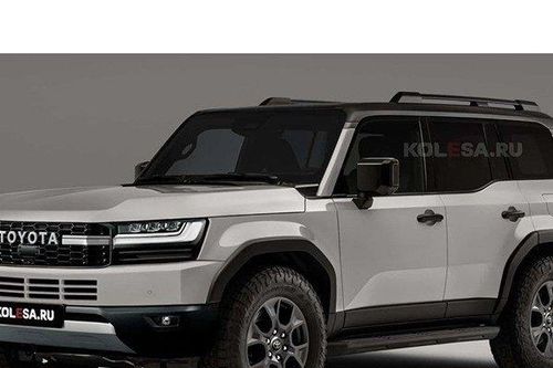 Toyota Land Cruiser Prado thế hệ mới lộ ảnh phác thảo