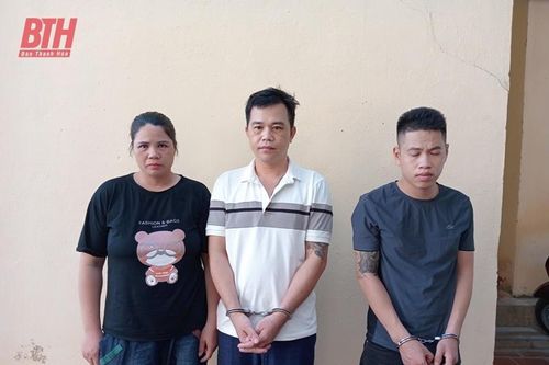 Công an huyện Như Xuân bắt giữ 3 đối tượng trộm chó