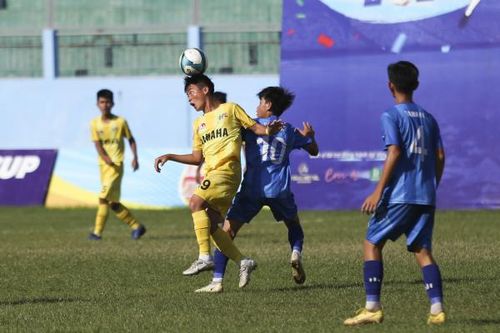 Sông Lam Nghệ An và Hồng Lĩnh Hà Tĩnh vào chung kết Giải bóng đá U13 toàn quốc