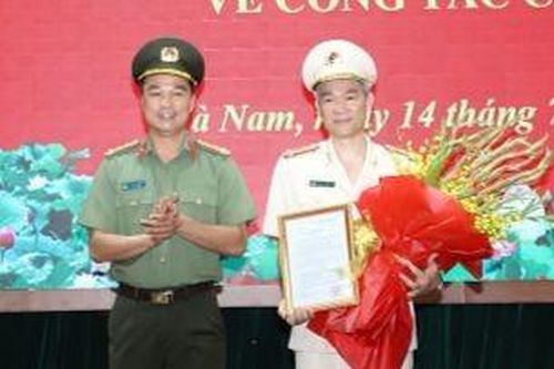 Thượng tá Nguyễn Anh Tuấn giữ chức vụ Phó Giám đốc Công an tỉnh Hà Nam