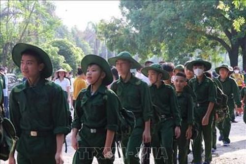 Hơn 100 học viên tham gia chương trình học kỳ Quân đội ở Đồng Nai