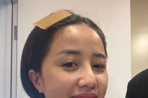 Hot girl Sài thành 'độ' vòng 1, bạn trai có hành động ngưỡng mộ