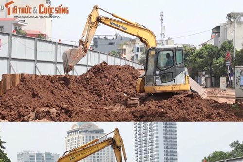 Gấp rút đắp thân đê hữu Hồng đảm bảo chống lũ trước 1/8