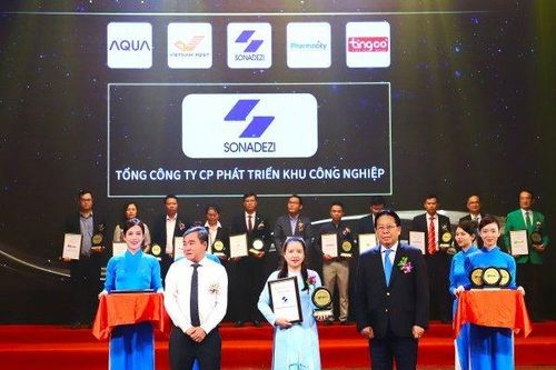 Sonadezi đạt Top 10 Nhãn hiệu nổi tiếng Việt Nam năm 2023