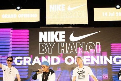 'Say nắng' cùng Phương Ly và Da Lab tại sự kiện khai trương Nike Vincom Bà Triệu