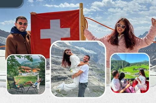 Theo chân gia đình Hà Anh khám phá cảnh đẹp như mơ ở Thụy Sĩ