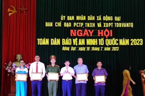 Phú Lương: Ngày hội điểm Toàn dân bảo vệ an ninh Tổ quốc