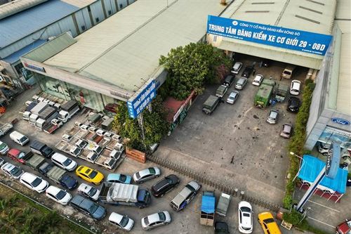 Gần 678.000 lượt xe ôtô trượt kiểm định trong nửa đầu năm 2023