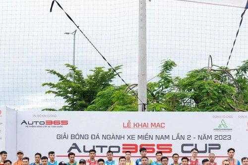 Khai mạc giải bóng đá Ngành xe miền Nam 2023: Đại tiệc bàn thắng