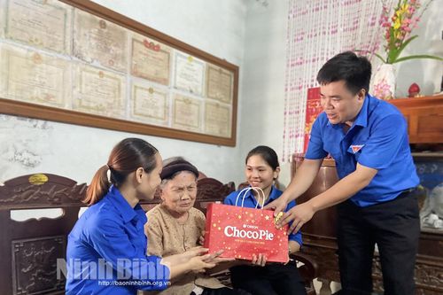 Tuổi trẻ huyện Nho Quan với công tác 'Đền ơn, đáp nghĩa'