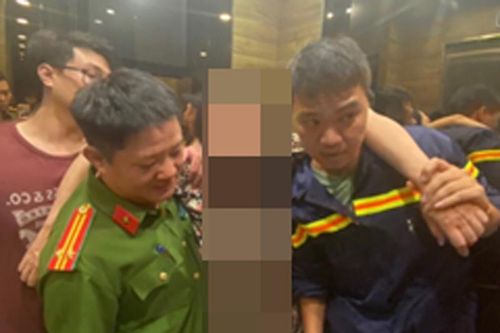 Công an quận Tây Hồ giải cứu thành công một phụ nữ định nhảy từ tầng 11