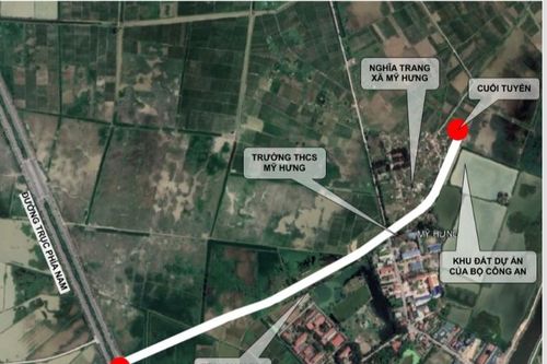 Sẽ xây dựng tuyến đường rộng 22m tại huyện Thanh Oai
