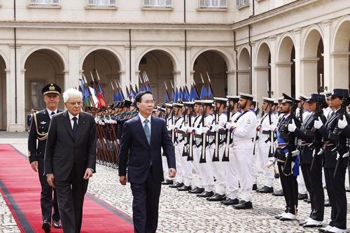 Đẩy mạnh quan hệ Đối tác chiến lược Việt Nam-Italy