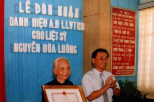 Hồi ức về Anh hùng lực lượng vũ trang nhân dân - liệt sĩ Nguyễn Hòa Luông