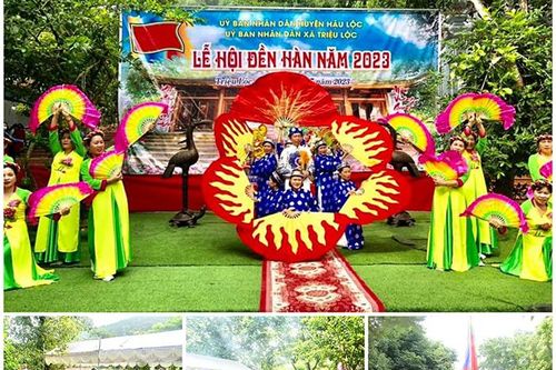 Linh thiêng Lễ hội đền Hàn