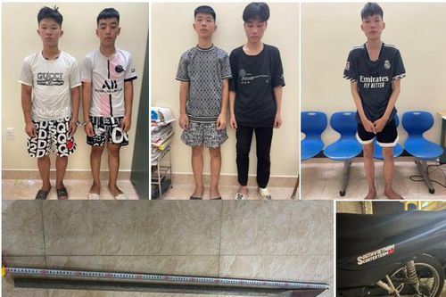 Năm đứa trẻ 10X mang tuýp sắt gắn dao chọc tiết lợn lên kế hoạch cướp xe máy