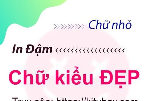 Những loại kí tự đặc biệt được nhiều người yêu thích