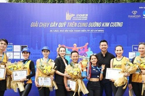 Á hoàng Thanh Tâm hạnh phúc khi Marathon Dream Cup 2023 thành công tốt đẹp