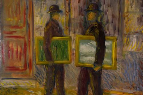 Phát hiện chân dung bí ẩn trong tranh của danh họa Rene Magritte