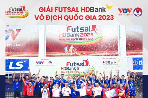 Giải Futsal HDBank vô địch quốc gia 2023: Thái Sơn Nam đoạt chức vô địch