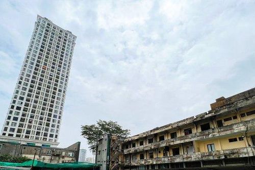 Cảnh hoang tàn tại dự án BĐS có vị trí đắc địa tại quận Thanh Xuân