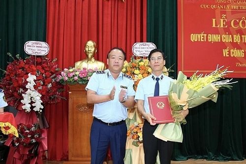 Ông Lữ Minh Thư giữ chức Cục trưởng Cục Quản lý thị trường tỉnh Thanh Hóa