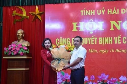 Hải Dương có tân Giám đốc Sở Nội vụ