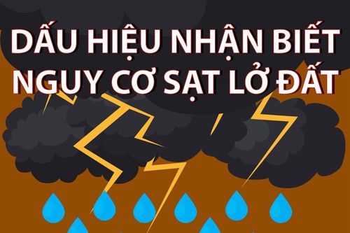 Dấu hiệu nhận biết nguy cơ sạt lở đất