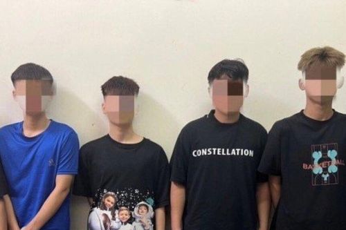 Bắt nhóm thiếu niên mang hung khí đi giải quyết mâu thuẫn