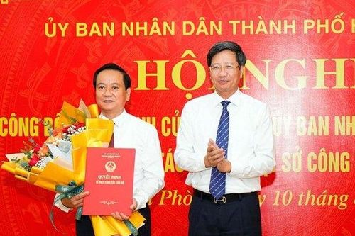 Nguyên Phó Chủ tịch Tp.Hải Phòng làm Giám đốc Sở Công Thương