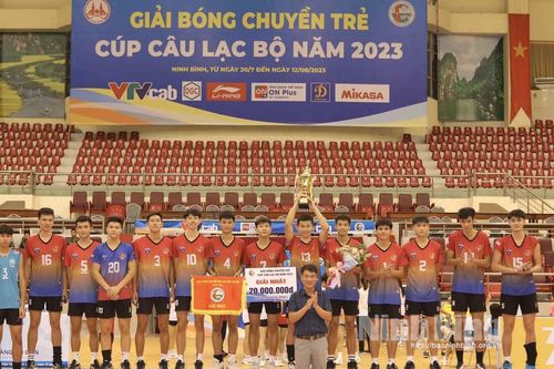 Chung kết và trao thưởng Giải bóng chuyền trẻ Cúp câu lạc bộ năm 2023