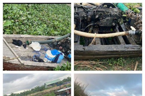 Bắt quả tang 'cát tặc' trên sông Đồng Nai