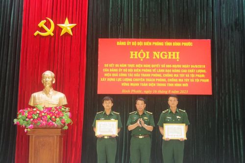 BĐBP Bình Phước: Tiếp tục nâng cao chất lượng, hiệu quả công tác đấu tranh, phòng chống ma túy và tội phạm