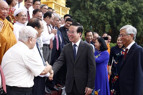 Chủ tịch nước gặp mặt các cá nhân tiêu biểu của TP Hồ Chí Minh