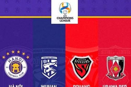 Cúp C1 châu Á: Hà Nội FC cùng bảng với đương kim vô địch