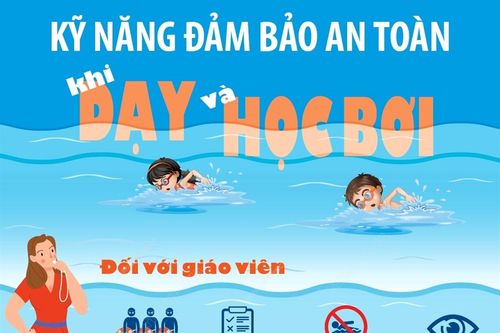 Kỹ năng bảo đảm an toàn khi dạy và học bơi